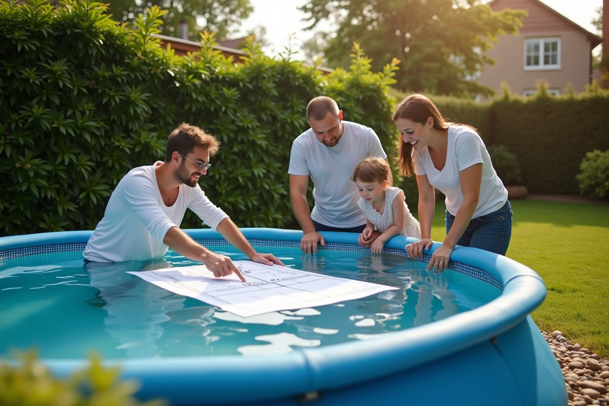 piscine dimension